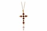 Collana, ciondolo, granati - Asta Preziosi Collana, ciondolo, granati - Asta Preziosi