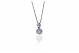 Collana e ciondolo con diamanti - Asta Preziosi Collana e ciondolo con diamanti - Asta Preziosi