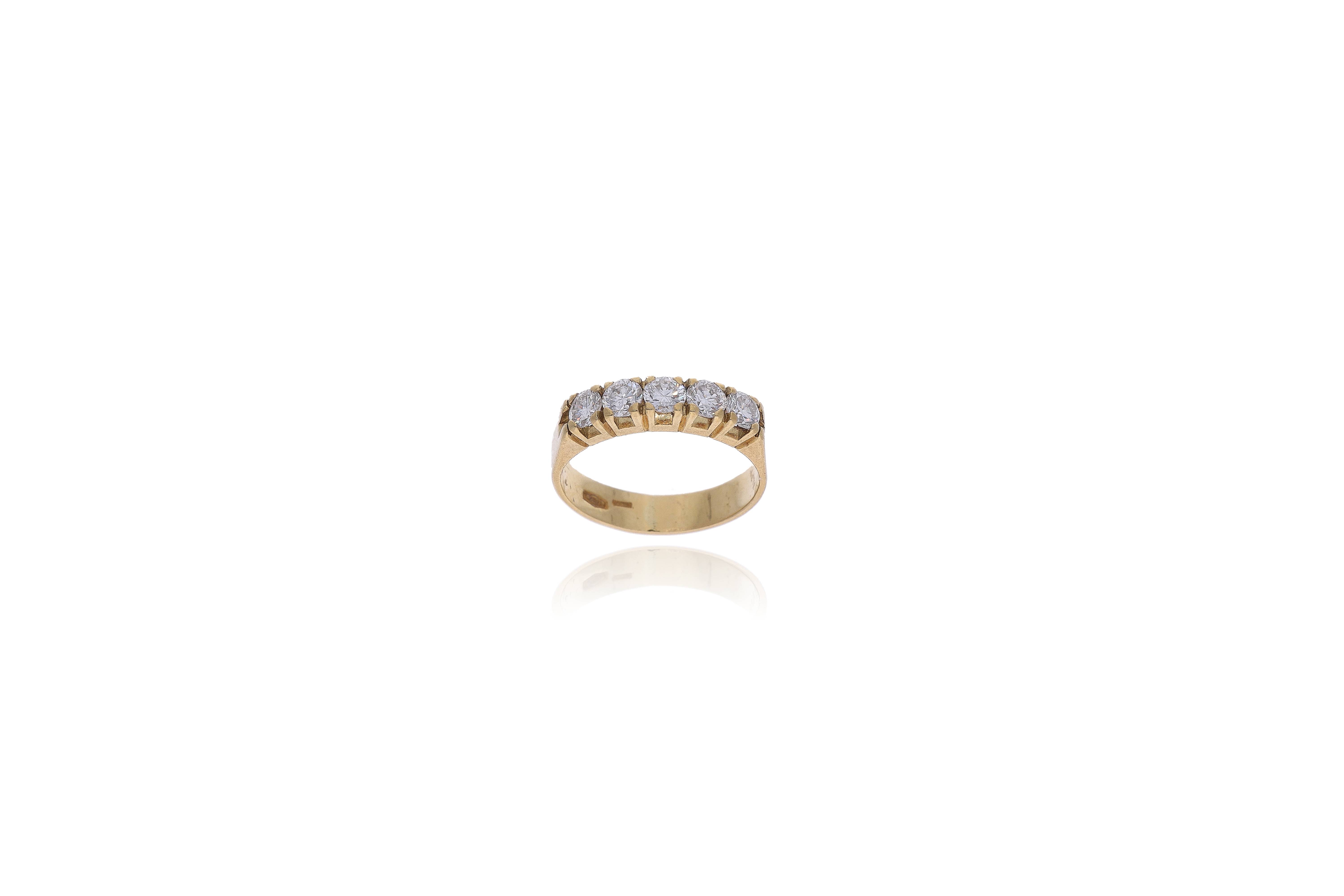 Anello con diamanti - Asta Preziosi