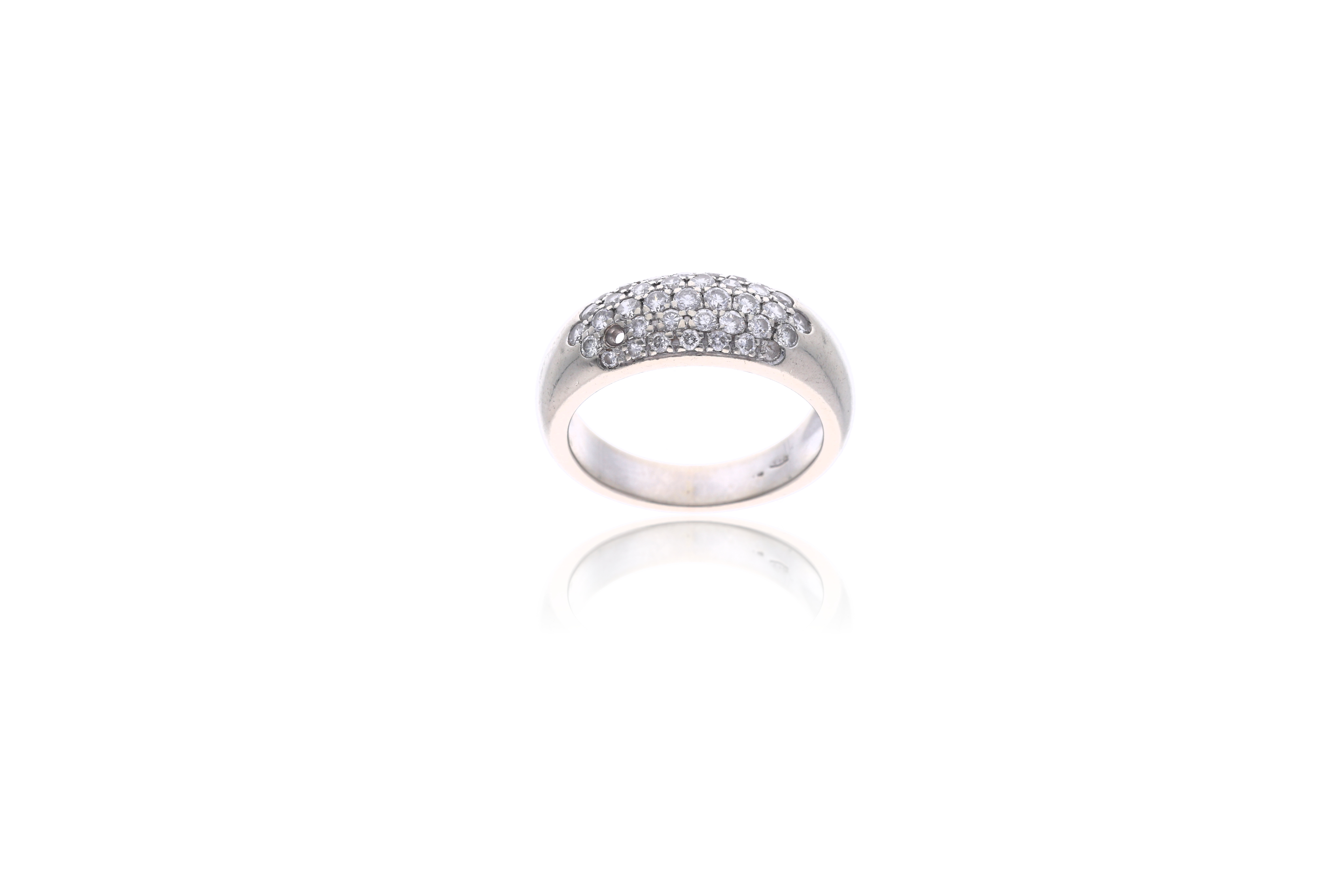 Anello con diamanti - Asta Preziosi