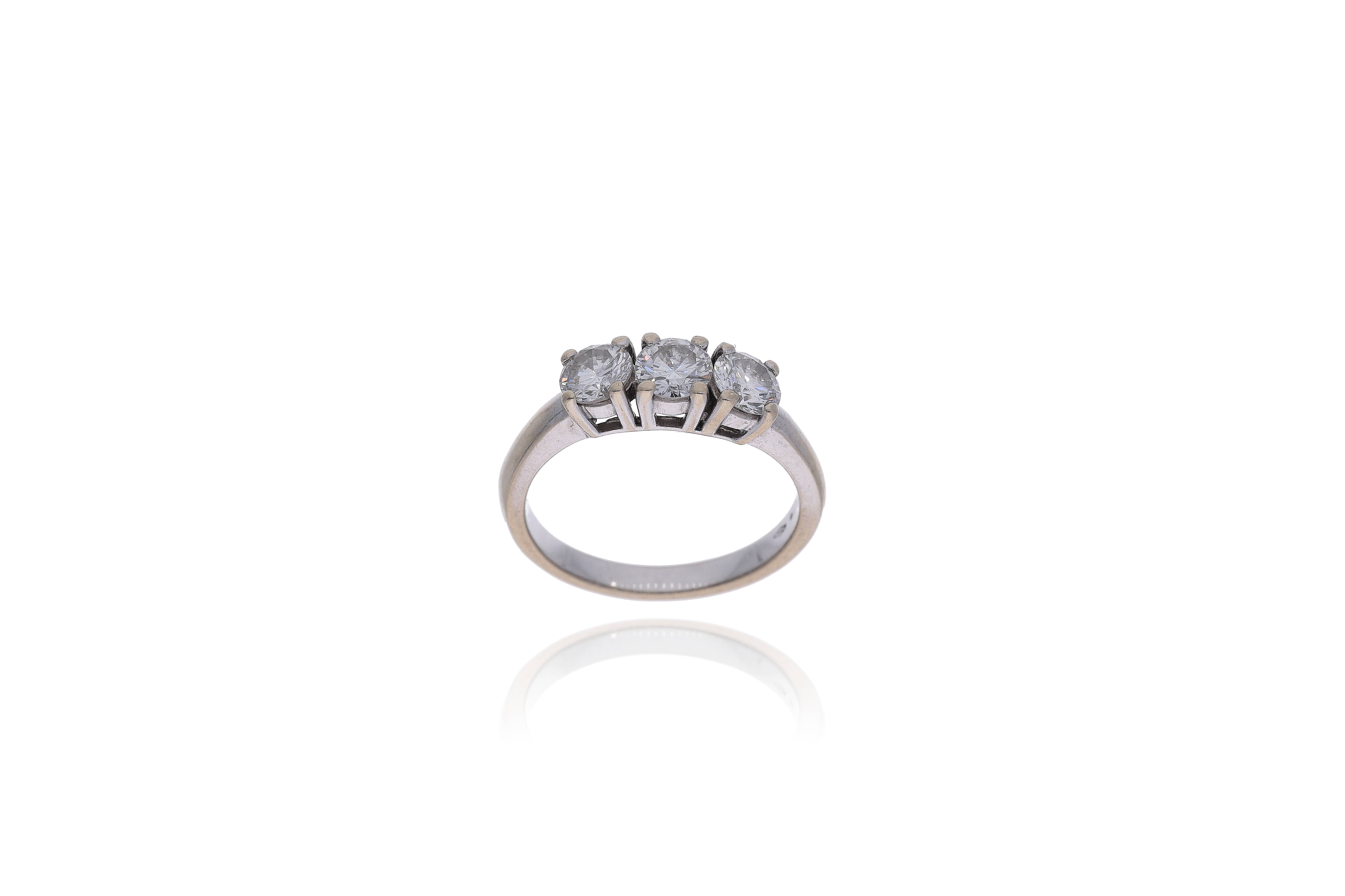 Anello con diamanti - Asta Preziosi