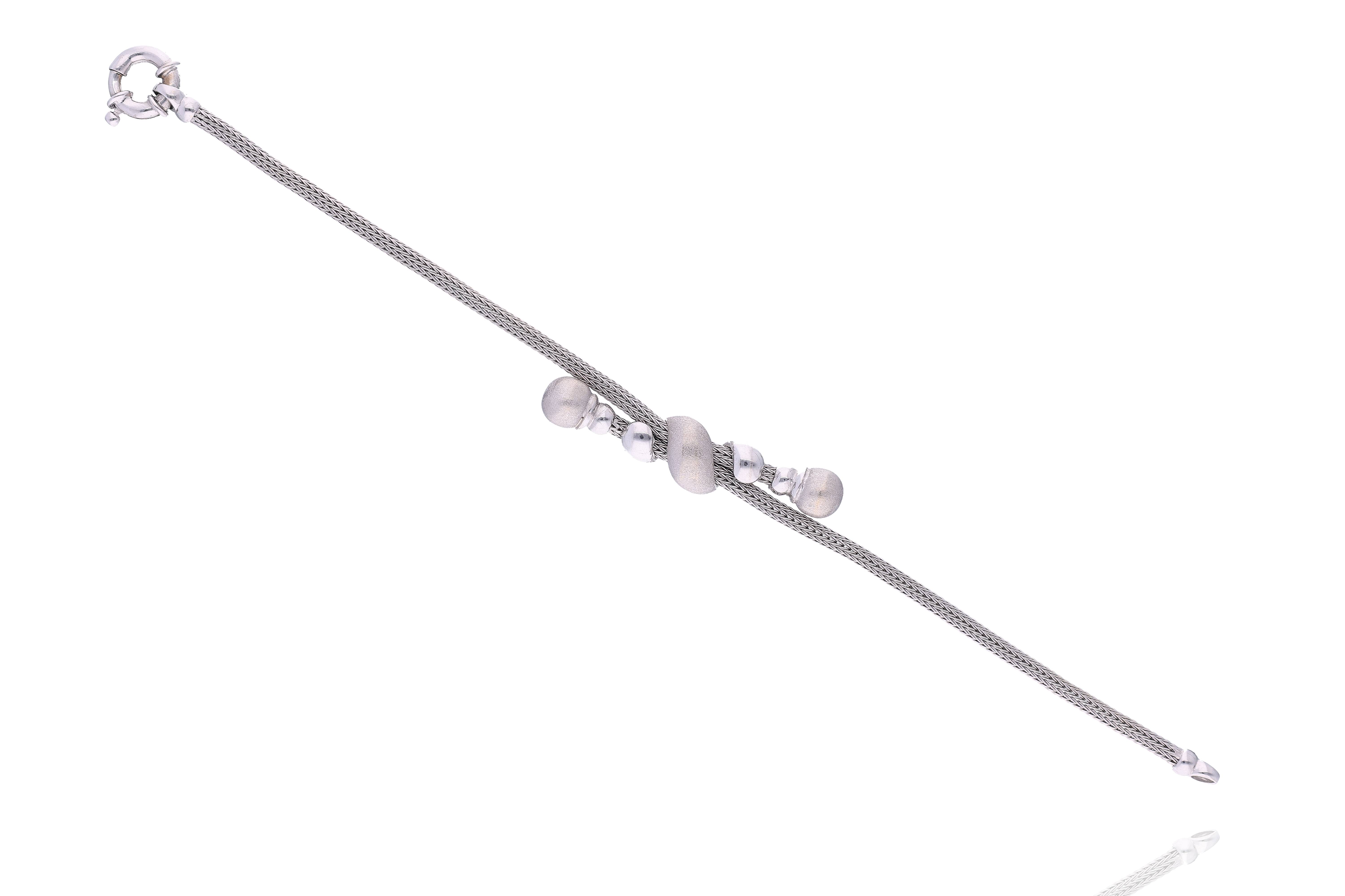 Bracciale in oro bianco - Asta Preziosi