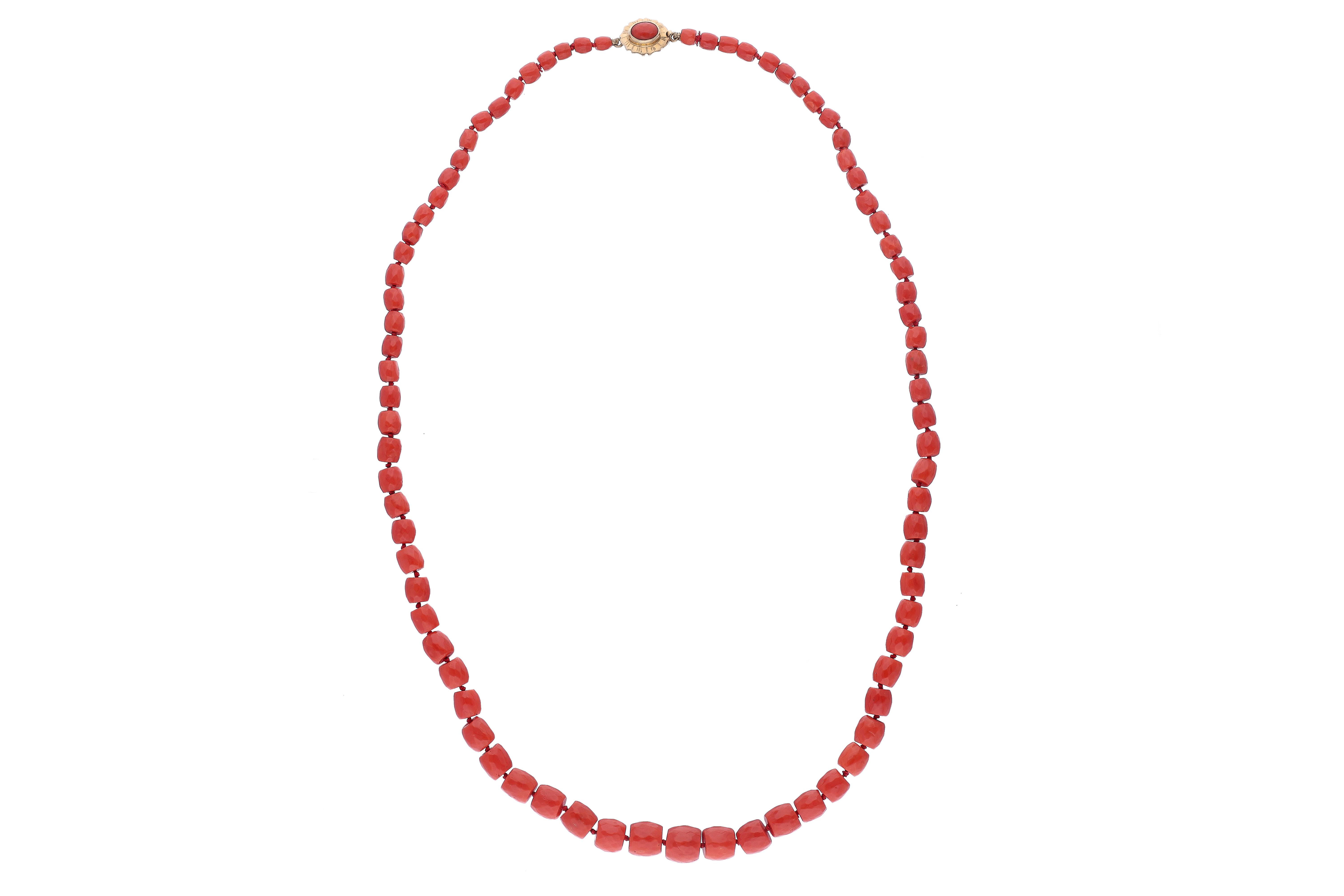 Collana in corallo - Asta Preziosi
