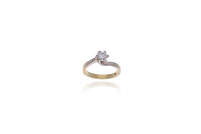 Anello in oro con diamante - Asta Preziosi Anello in oro con diamante - Asta Preziosi