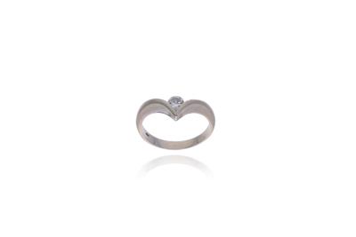 Anello in oro con diamante - Asta Preziosi Anello in oro con diamante - Asta Preziosi