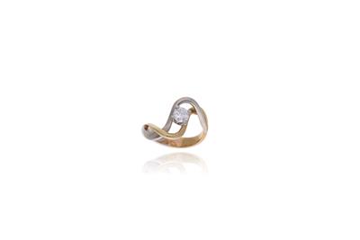 Anello in oro con diamante - Asta Preziosi Anello in oro con diamante - Asta Preziosi