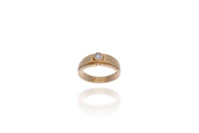 Anello in oro con diamante - Asta Preziosi Anello in oro con diamante - Asta Preziosi