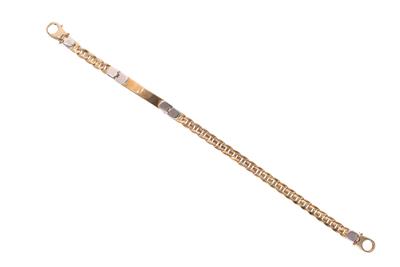 Bracciale in oro bicolore - Asta Preziosi
