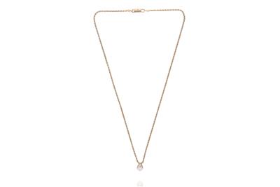 Collana ciondolo in oro, con diamante - Asta Preziosi Collana ciondolo in oro, con diamante - Asta Preziosi