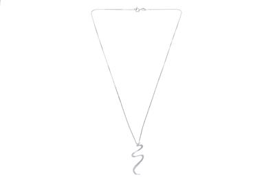 Collana e ciondolo in oro, con diamanti - Asta Preziosi Collana e ciondolo in oro, con diamanti - Asta Preziosi