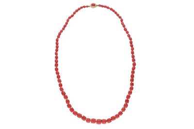 Collana in corallo - Asta Preziosi Collana in corallo - Asta Preziosi