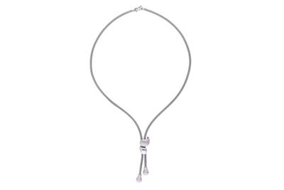 Collana in oro bianco - Asta Preziosi