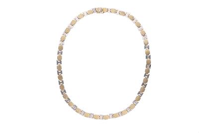 Collana in oro bicolore - Asta Preziosi