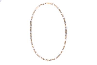 Collana in oro bicolore - Asta Preziosi