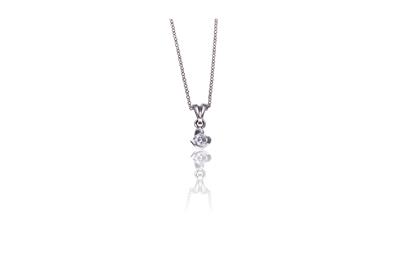 Collana punto luce con diamante - Asta Preziosi Collana punto luce con diamante - Asta Preziosi