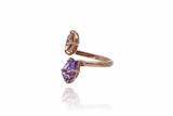 Anello con ametista e citrino - Asta Preziosi Anello con ametista e citrino - Asta Preziosi