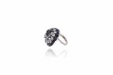 Anello con diamanti e zaffiri - Asta Preziosi