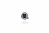Anello con zaffiro e diamanti - Asta Preziosi Anello con zaffiro e diamanti - Asta Preziosi
