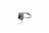 Anello con zaffiro e diamanti - Asta Preziosi Anello con zaffiro e diamanti - Asta Preziosi