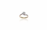 Anello in oro con diamante - Asta Preziosi Anello in oro con diamante - Asta Preziosi