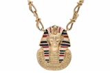 Collana con ciondolo in oro e smalti - Asta Preziosi Collana con ciondolo in oro e smalti - Asta Preziosi