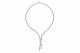 Collana in oro bianco - Asta Preziosi