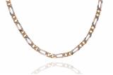 Collana in oro bicolore - Asta Preziosi
