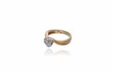 Damiani, anello con diamante - Asta Preziosi Damiani, anello con diamante - Asta Preziosi