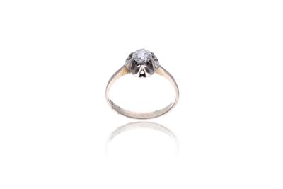 Anello con diamante - Asta Preziosi