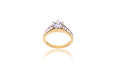 Anello con diamanti - Asta Preziosi