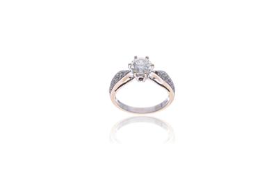 Anello con diamanti - Asta Preziosi