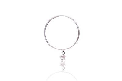 Bracciale con ciondolo, in oro - Asta Preziosi