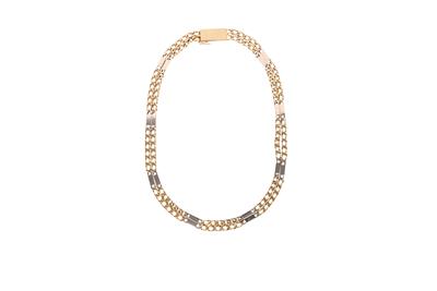 Collana in oro bicolore - Asta Preziosi