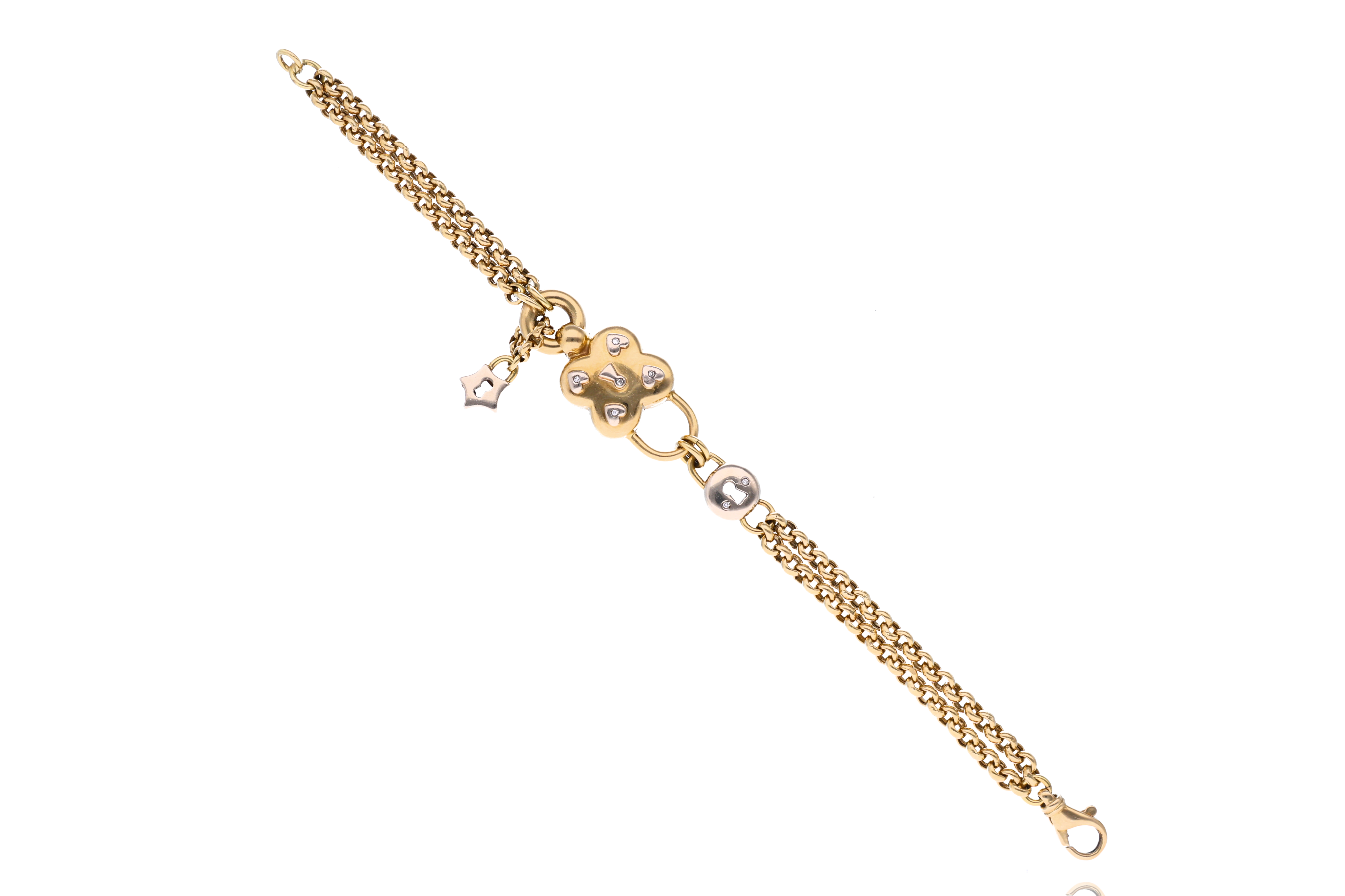 Bracciale con diamanti - Asta Preziosi