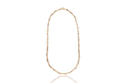 Collana in oro bicolore - Asta Preziosi