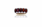 Anello con granati - Asta Preziosi Anello con granati - Asta Preziosi