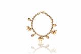 Bracciale e 7 ciondoli con pietre - Asta Preziosi Bracciale e 7 ciondoli con pietre - Asta Preziosi