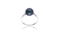 Anello con diamanti e perla Tahiti - Asta Preziosi Anello con diamanti e perla Tahiti - Asta Preziosi