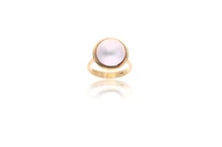 Anello con perla mabe' - Asta Preziosi
