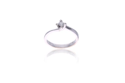 Anello con diamante - Asta Preziosi Anello con diamante - Asta Preziosi