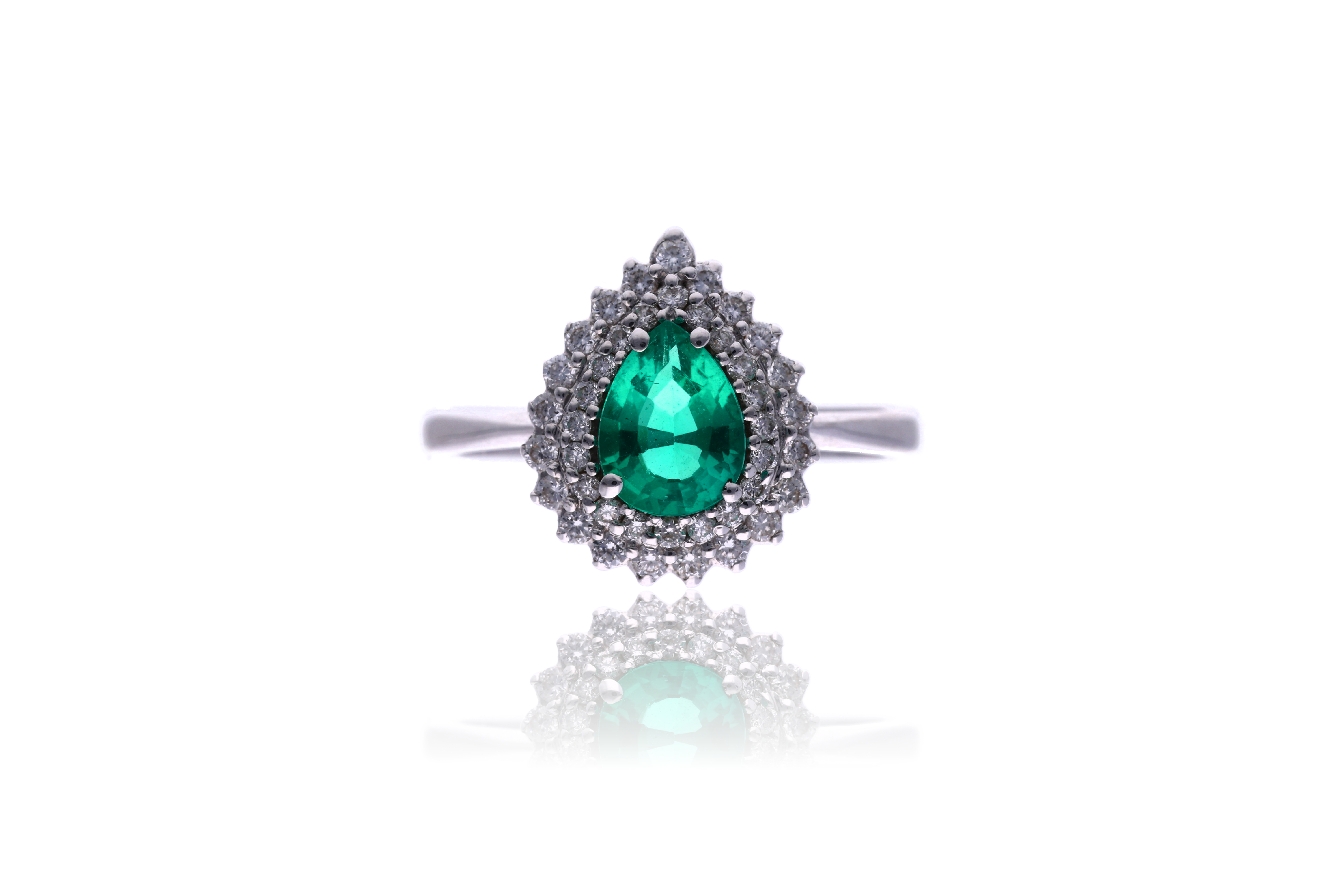 Anello con diamanti e pietra - Asta Preziosi