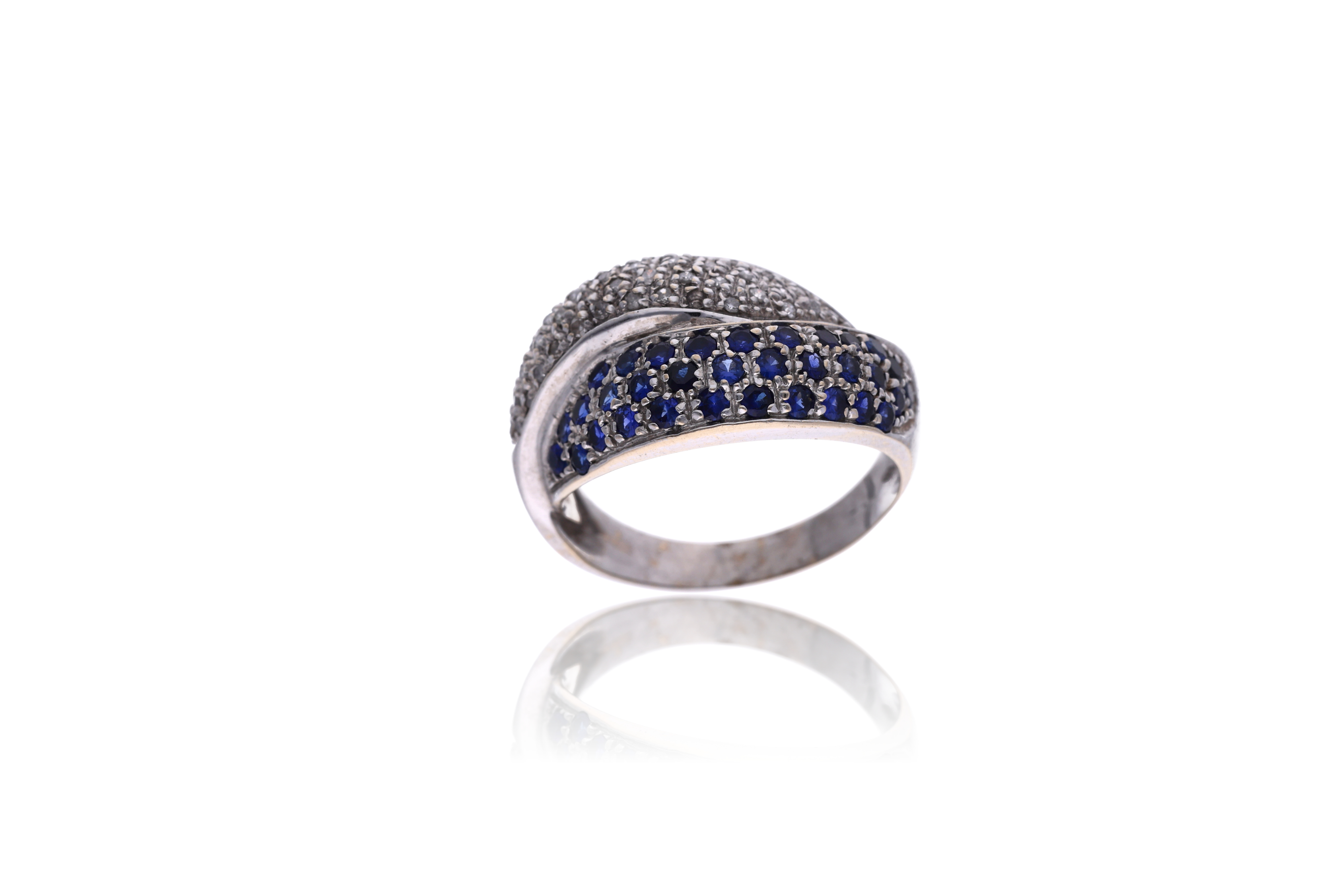 Anello con diamanti e pietre - Asta Preziosi