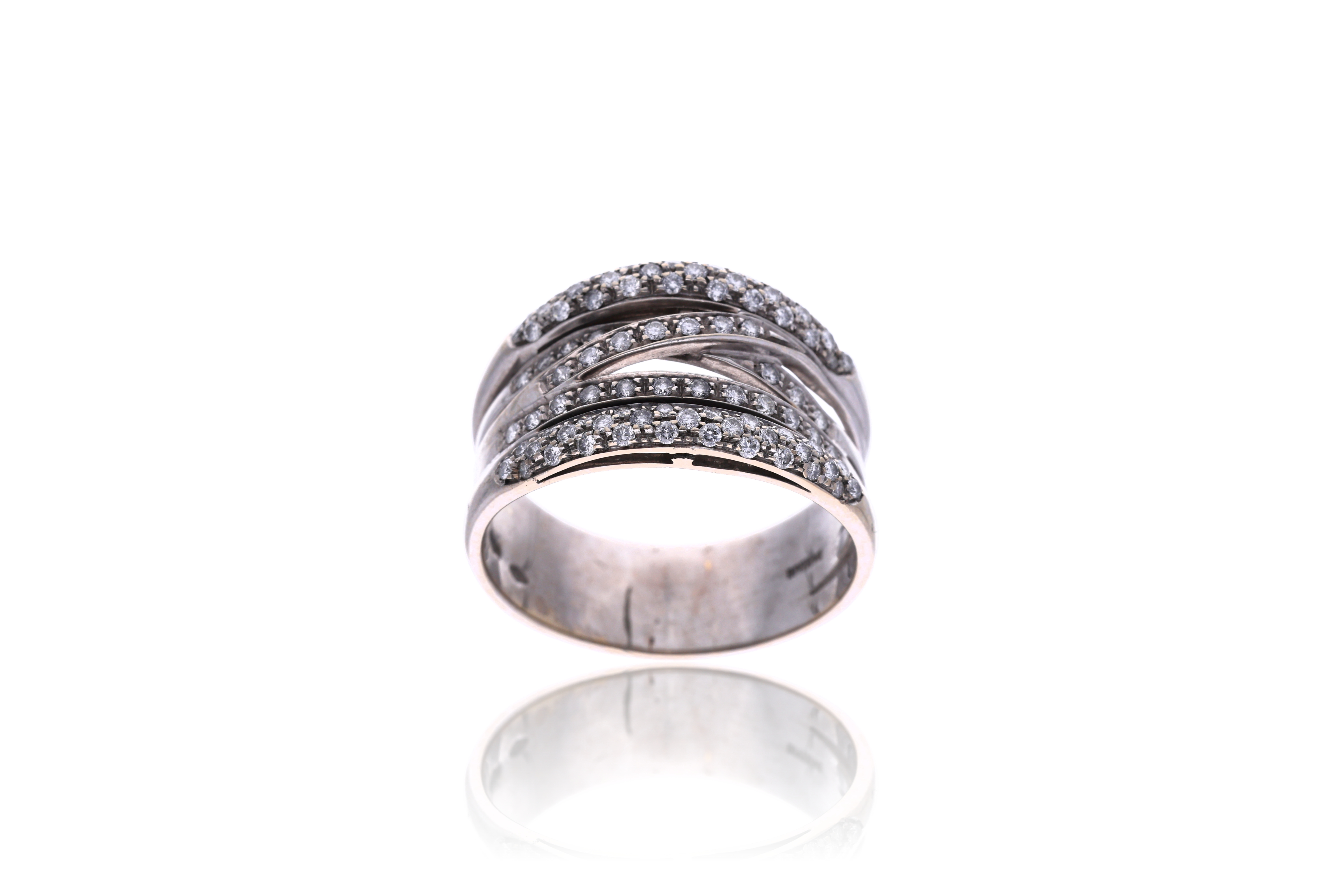 Damiani, anello con diamanti - Asta Preziosi