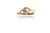 Anello con diamante - Asta Preziosi