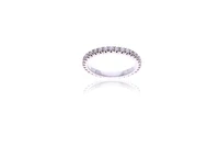 Anello eternity con diamanti - Asta Preziosi
