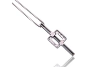 Collana e ciondolo con pietre - Asta Preziosi