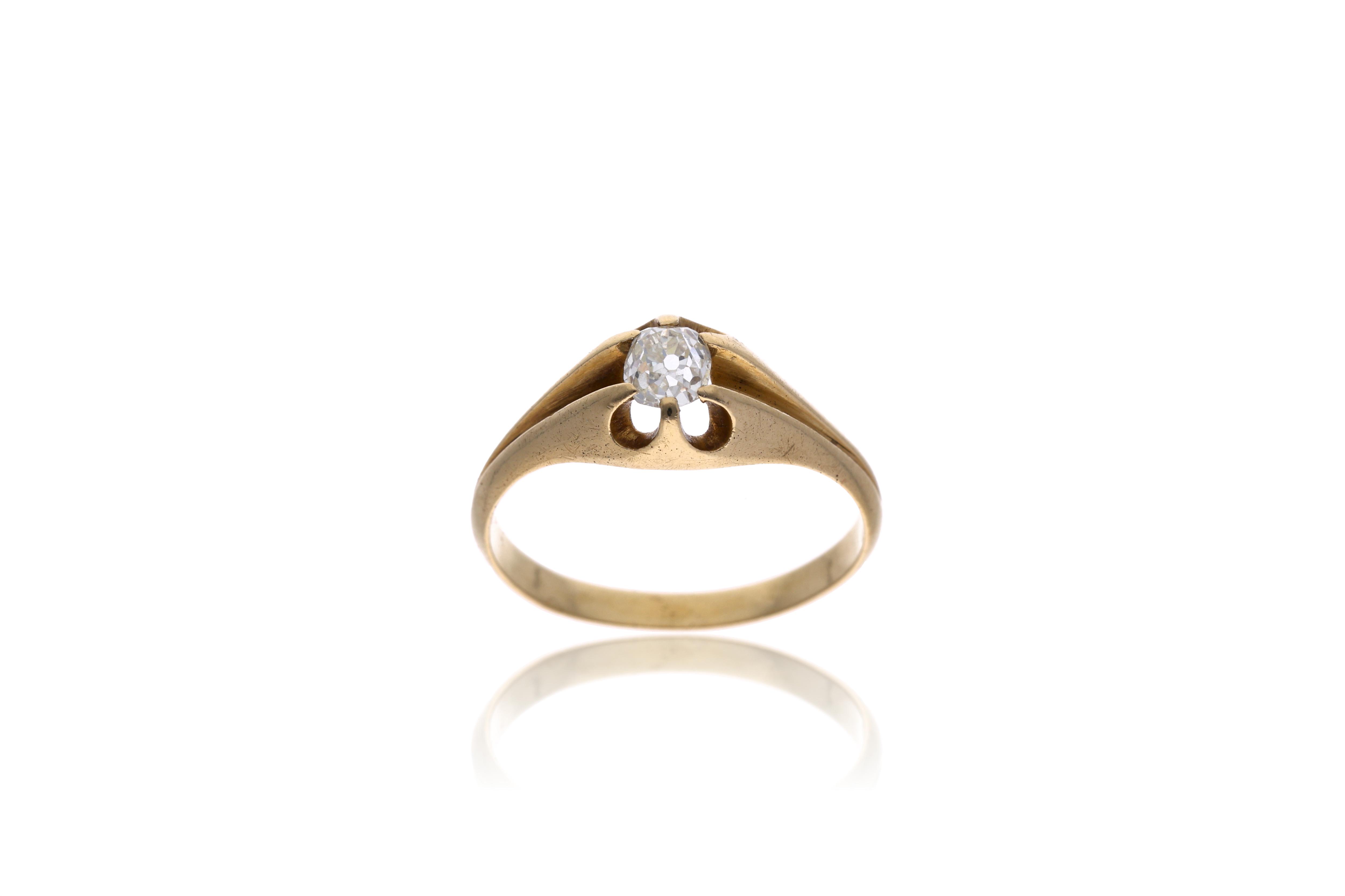 Anello con diamante - Asta Preziosi