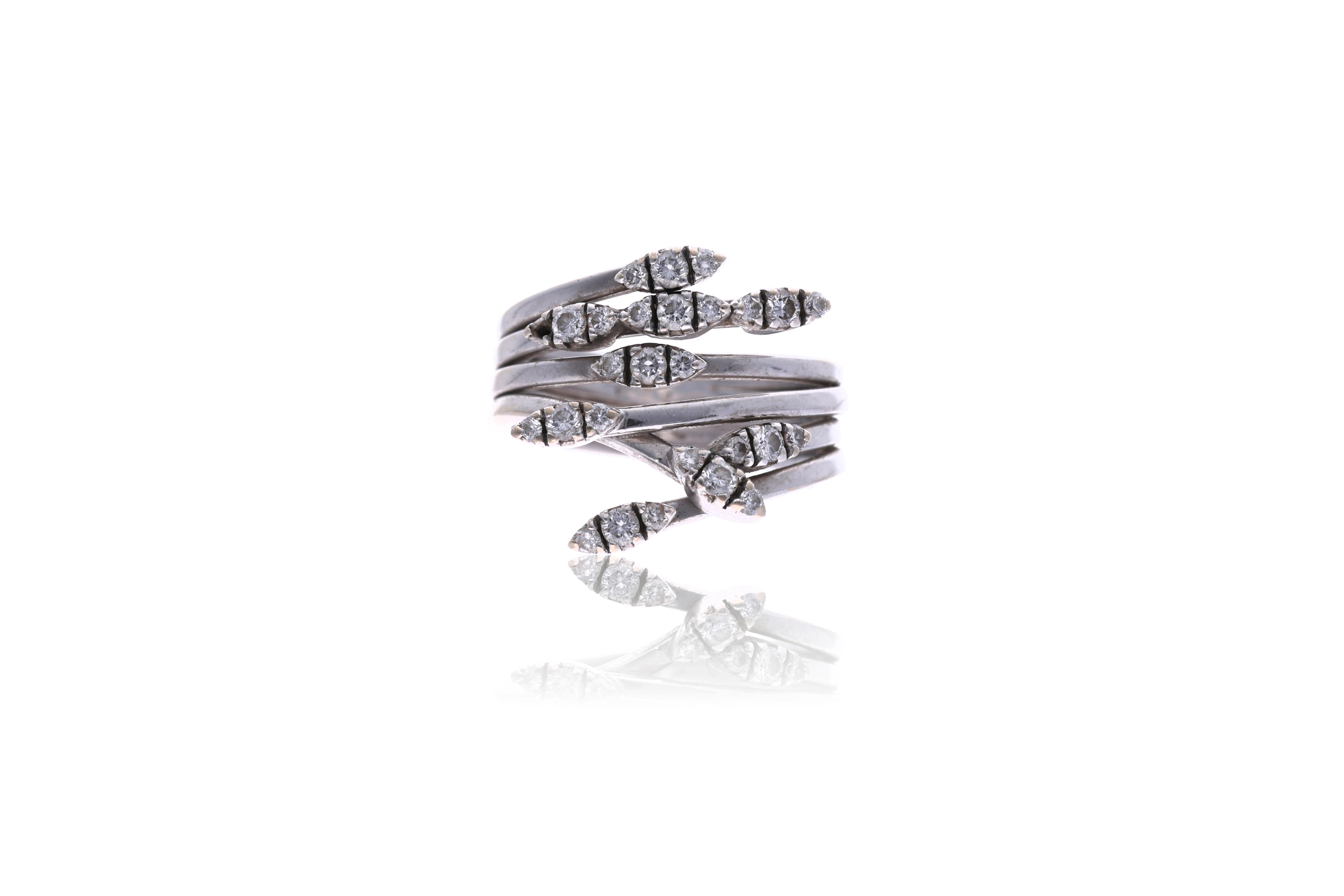 Anello con diamanti - Asta Preziosi