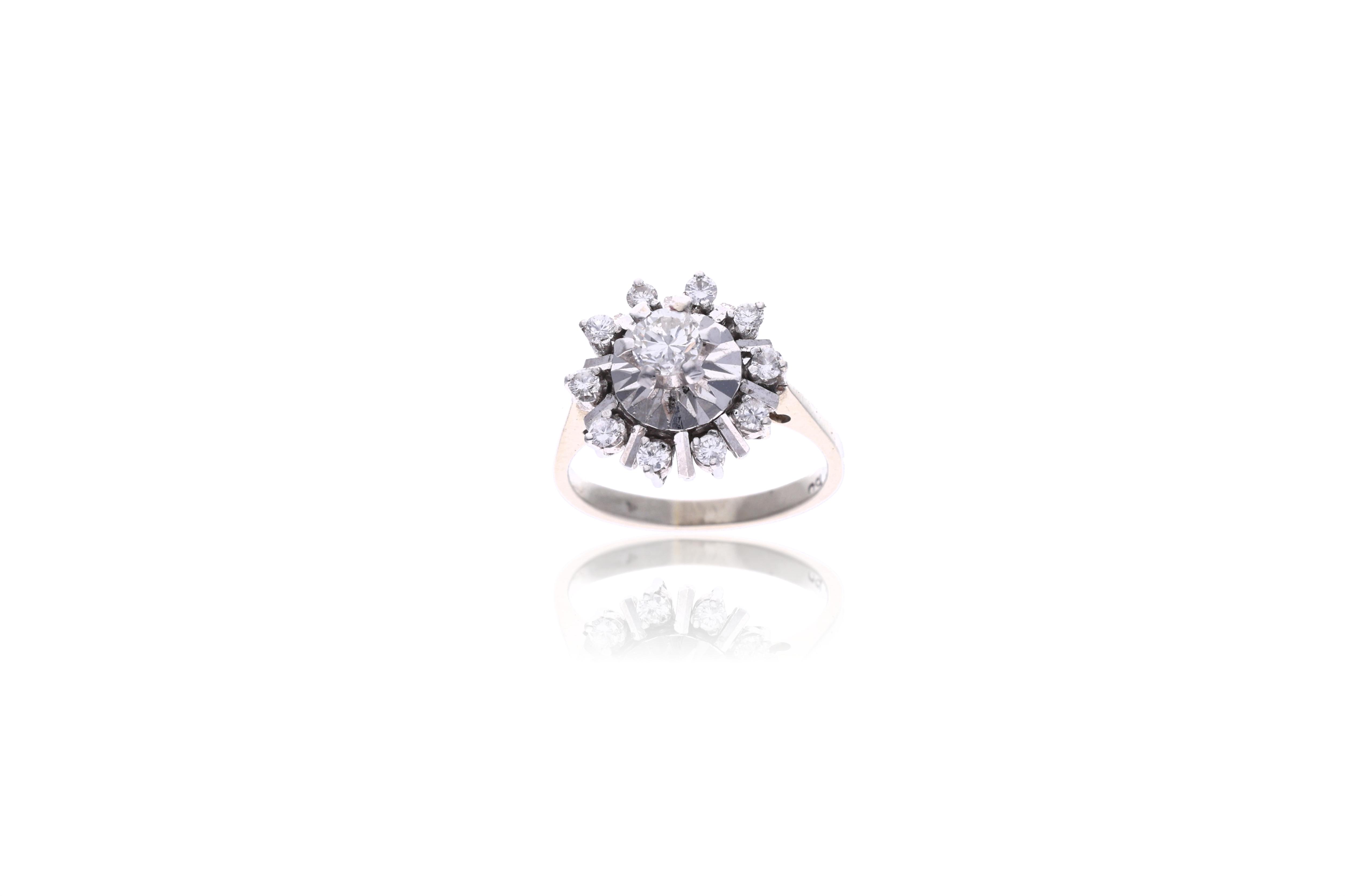 Anello con diamanti - Asta Preziosi