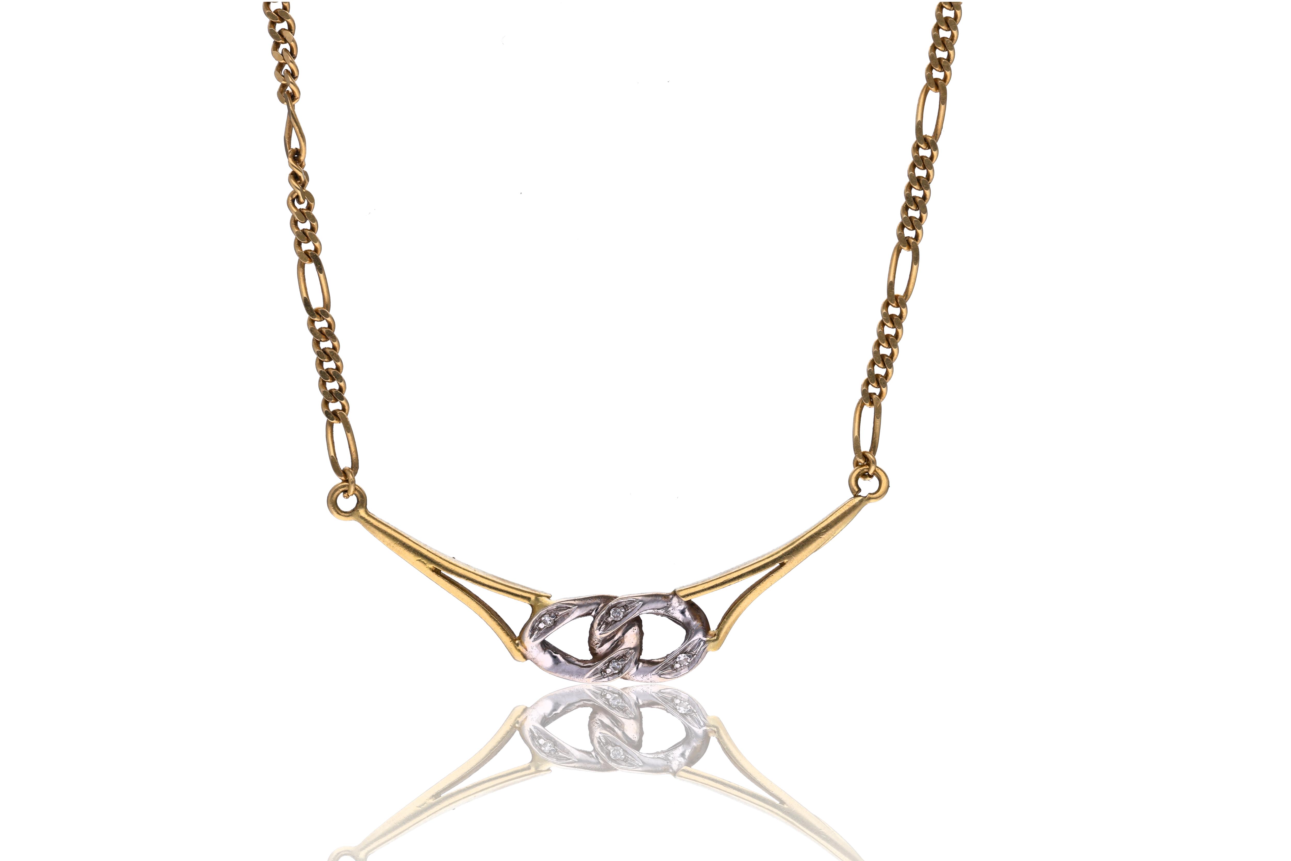 Collana con diamanti - Asta Preziosi
